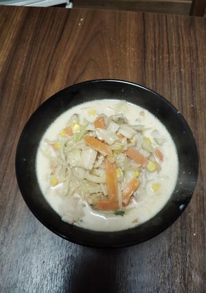 野菜たっぷりちゃんぽんめんスープ絶品☆-レシピのメイン写真
