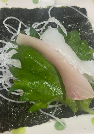 手巻き寿司？お刺身手巻きです！-レシピのメイン写真