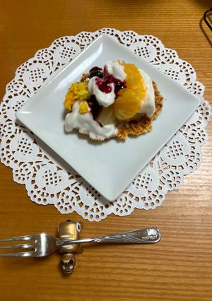 おからタルト・ピツェルに低カロリトピング-レシピのメイン写真