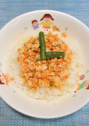 保育園給食★時計ごはん-レシピのメイン写真
