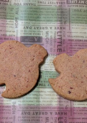 お化けクッキー（ビーツパウダー）-レシピのメイン写真