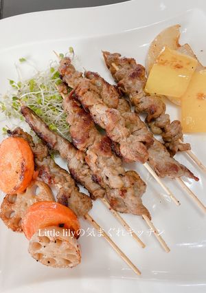 ラム串のスパイシー焼き-レシピのメイン写真