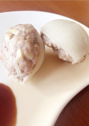 *ミニ玉ねぎの肉詰め*-レシピのメイン写真