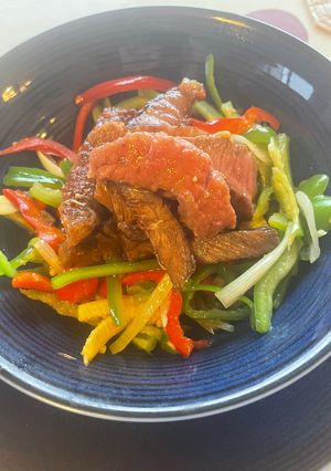 夏野菜の青椒肉絲-レシピのメイン写真