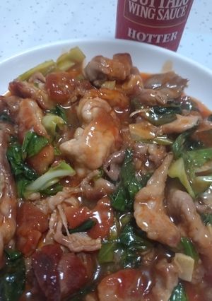 お弁当にも!酸っぱ旨辛とろとろ炒め-レシピのメイン写真