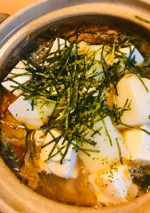 鍋キューブ●チーズ＆トマトの豚キムチ鍋-レシピのメイン写真