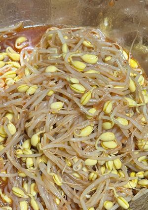 豆もやしの簡単♡辛み和え-レシピのメイン写真