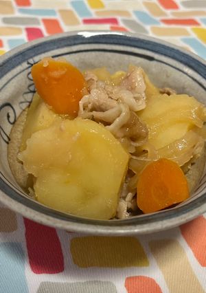 超簡単☆変わり甘酢肉じゃが♪♪-レシピのメイン写真