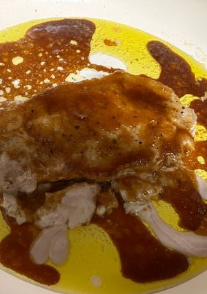 スタミナ♪豚のロース肉のトンテキ-レシピのメイン写真