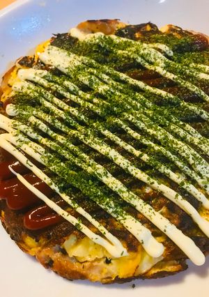 米粉のお好み焼き●イタリアン風トッピング-レシピのメイン写真