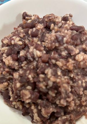砂糖なしで甘い❤️炊飯器で発酵小豆あんこ-レシピのメイン写真