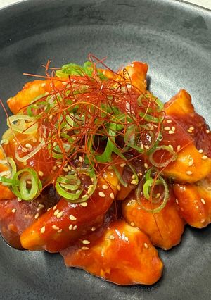 鶏むね肉で簡単やわらかヤンニョムチキン-レシピのメイン写真
