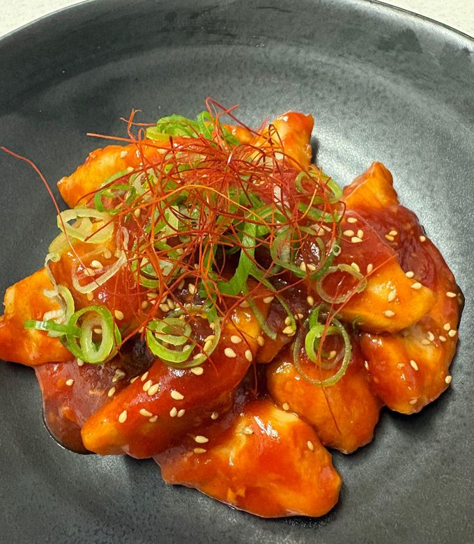 鶏むね肉で簡単やわらかヤンニョムチキン-レシピのメイン写真