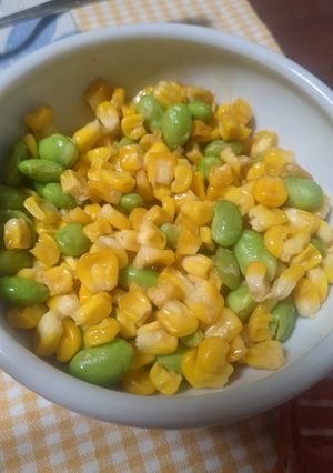 しわしわとうもろこしのバター醤油-レシピのメイン写真