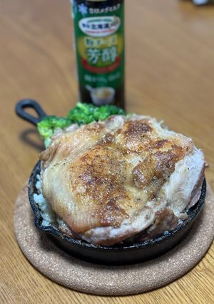 スキレットde簡単ローズマリーチキン-レシピのメイン写真