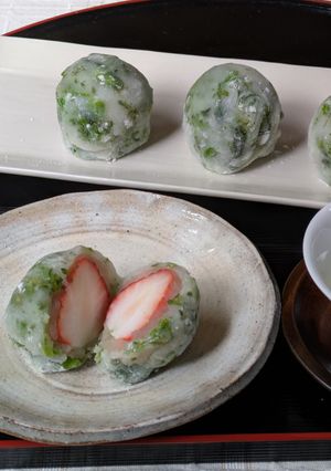 【野菜ソムリエ】花菜のいちご大福-レシピのメイン写真