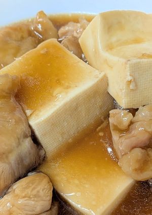 やわらか鶏ももと豆腐の中華煮-レシピのメイン写真