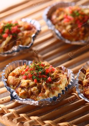 お好み焼き風パン-レシピのメイン写真