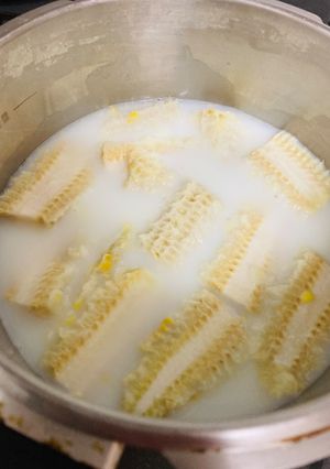 とうもろこしから本格コーンスープ-レシピのメイン写真