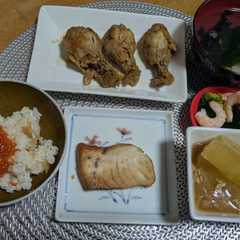 A picture of メカジキの漬け焼き〜*.