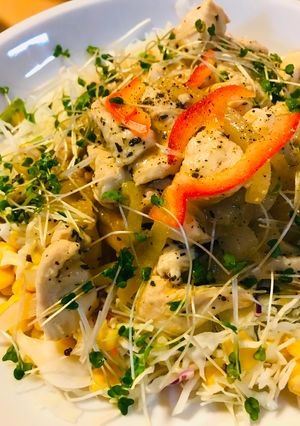 鶏肉のあっさり和風バジル炒め-レシピのメイン写真