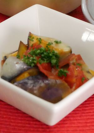 なす＆トマトのチーズ焼き-レシピのメイン写真
