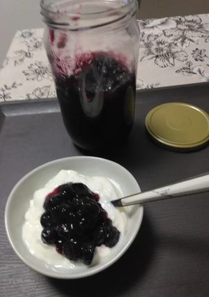 ブルーベリージャム-レシピのメイン写真