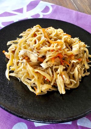 切干大根としらすの煮物-レシピのメイン写真