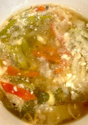 中華アレンジ味噌汁うどん-レシピのメイン写真