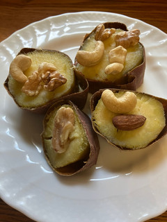 焼き芋のナッツのせ-レシピのメイン写真