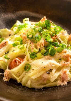 子どもが喜ぶ!レンジでキャベツナチーズ!-レシピのメイン写真