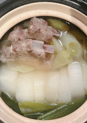 ポークリブのあっさり鍋-レシピのメイン写真
