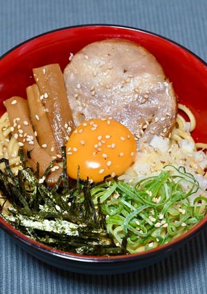 ごまで濃厚！油そば-レシピのメイン写真