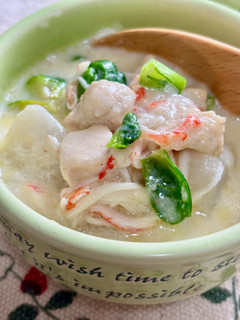 鶏むね肉とかぶのクリーム煮♪-レシピのメイン写真
