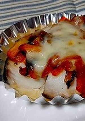 ホキの菜の花入りソース焼き【柏市学校給食】-レシピのメイン写真