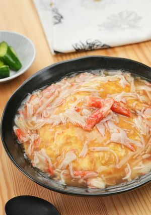 【節約】カニカマあんの天津飯★-レシピのメイン写真