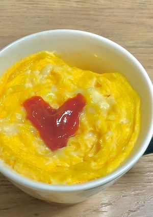 5分後に食べられる！オムライス-レシピのメイン写真