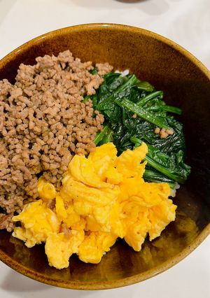 三色丼-レシピのメイン写真
