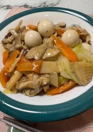 便秘改善レシピ♪腸活五目あんかけご飯-レシピのメイン写真