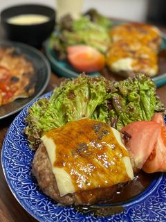 オーブンで和風/洋風豆腐ハンバーグ-レシピのメイン写真