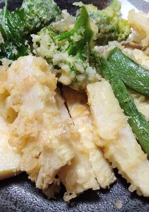 筍と野菜の天麩羅-レシピのメイン写真
