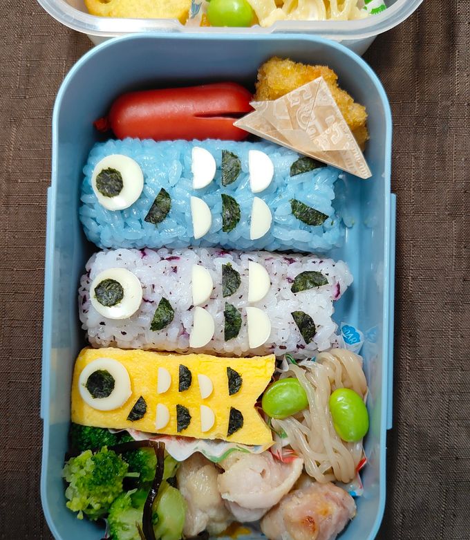 こいのぼり弁当☆こどもの日キャラ弁-レシピのメイン写真