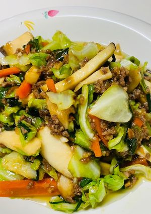 私の 肉味噌野菜炒め-レシピのメイン写真