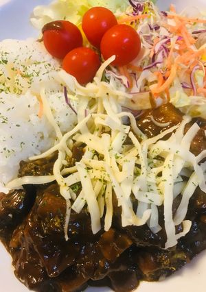 くたくたブロッコリーのポークチーズカレー-レシピのメイン写真