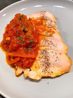 しっとり鶏むねのトマト煮-レシピのメイン写真