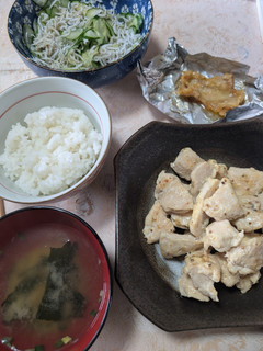 簡単★鶏むね肉のマヨマスタード炒め-レシピのメイン写真