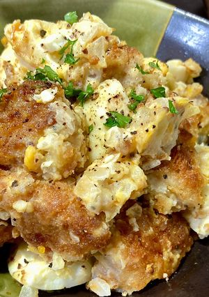 居酒屋アレンジ/コロッケポテトサラダ-レシピのメイン写真