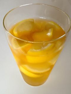 丸ごとレモンのグリーンティーレモネード-レシピのメイン写真