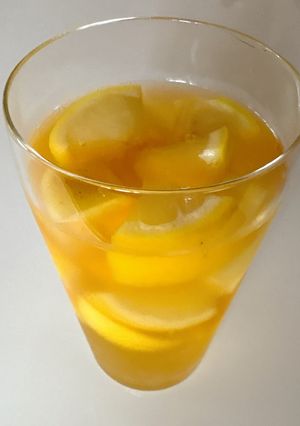 丸ごとレモンのグリーンティーレモネード-レシピのメイン写真