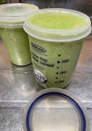 通風に推進されるグリーンスムージー-レシピのメイン写真